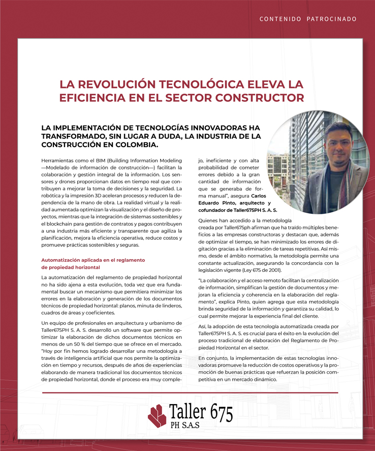 Patrocinador Taller 675