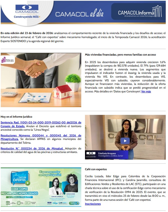 Newsletter febrero 24 de 2026