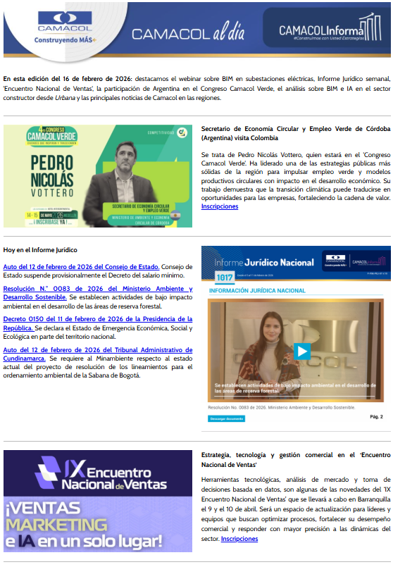Newsletter Febrero 16