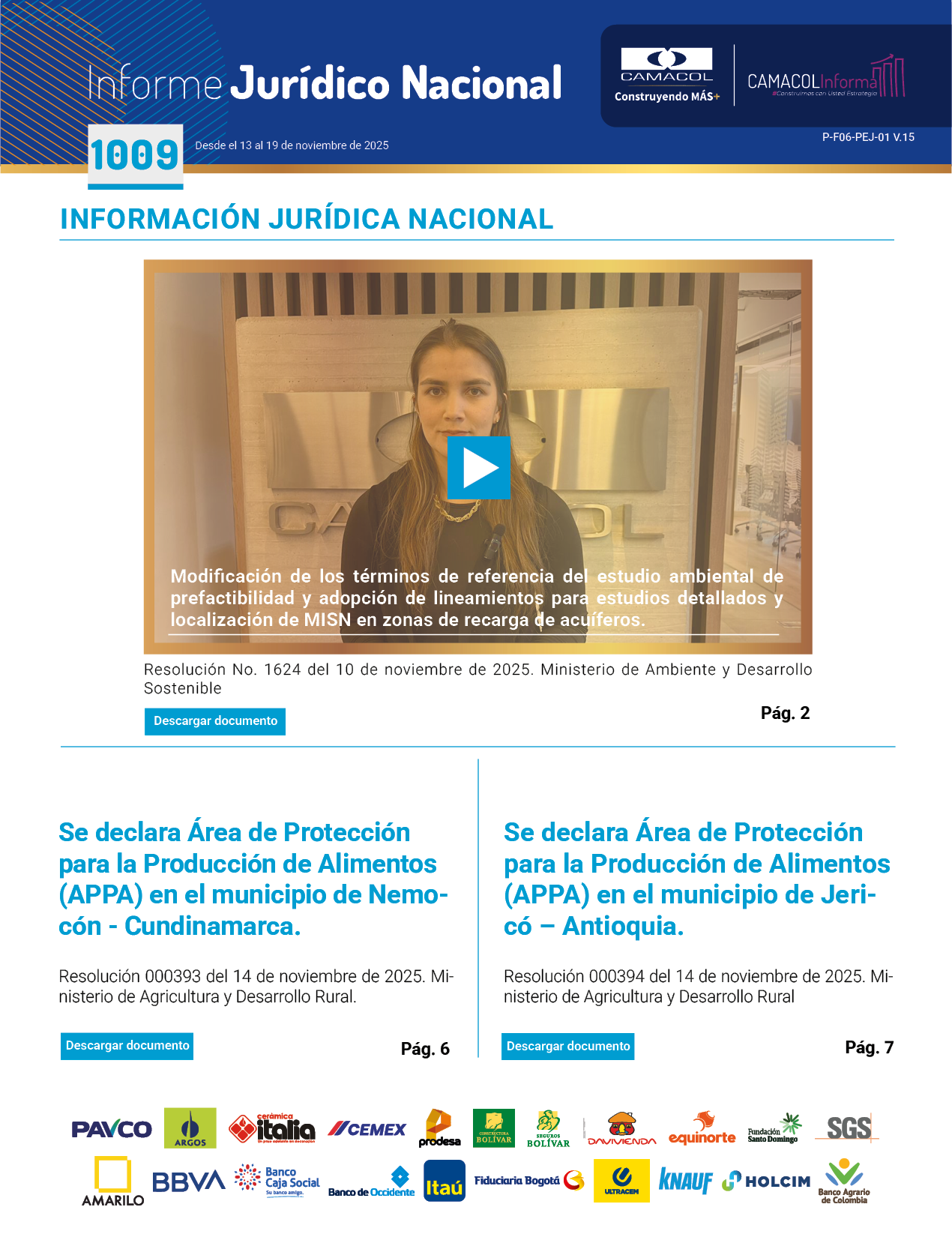 Informe Jurídico 1009