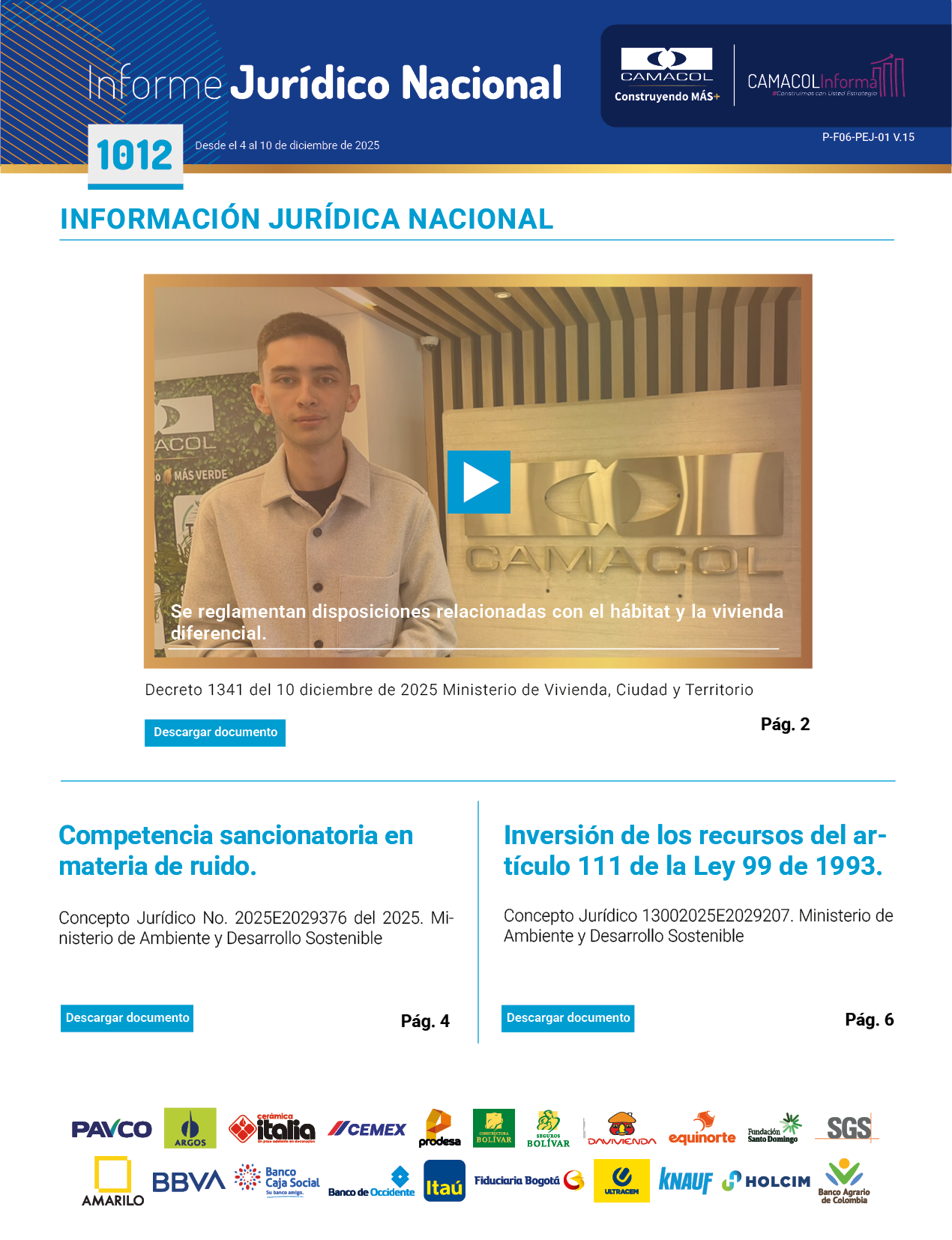 Informe Jurídico 1012