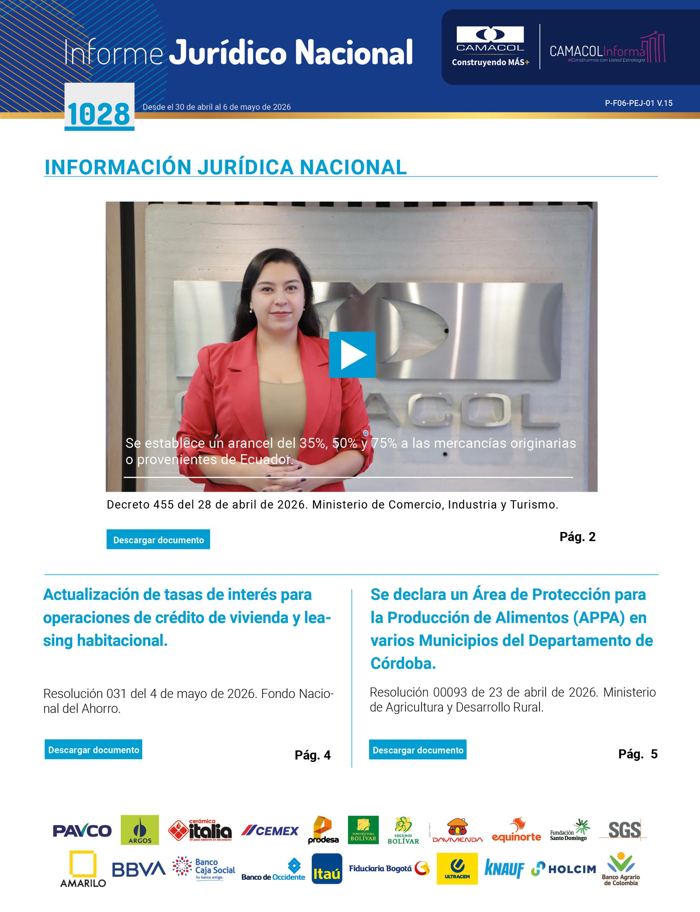 Informe Jurídico 1028