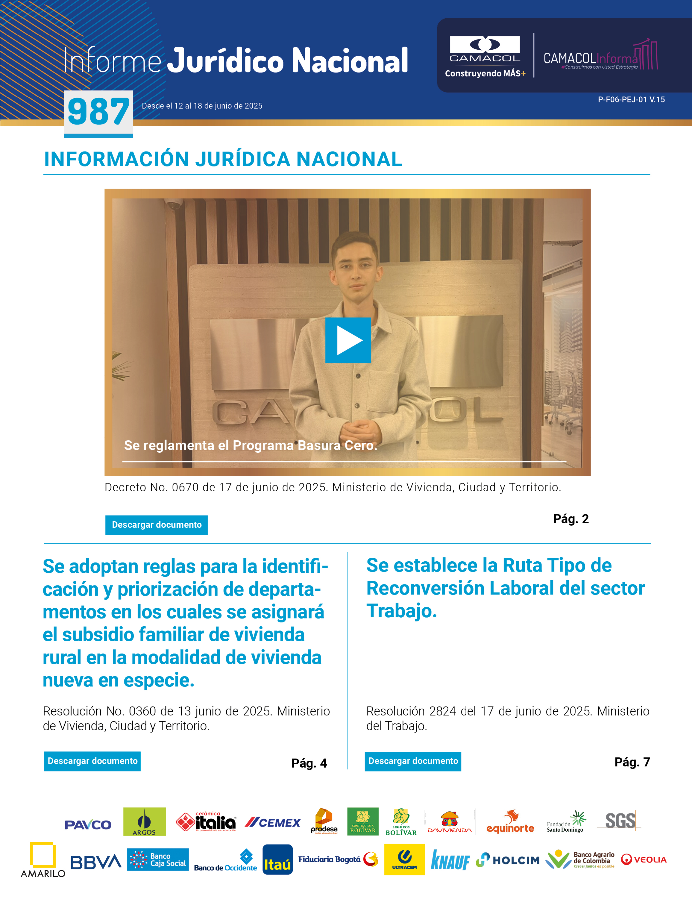 Informe Jurídico 987