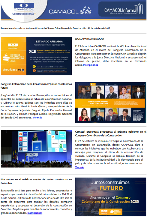 Newsletter Octubre 21