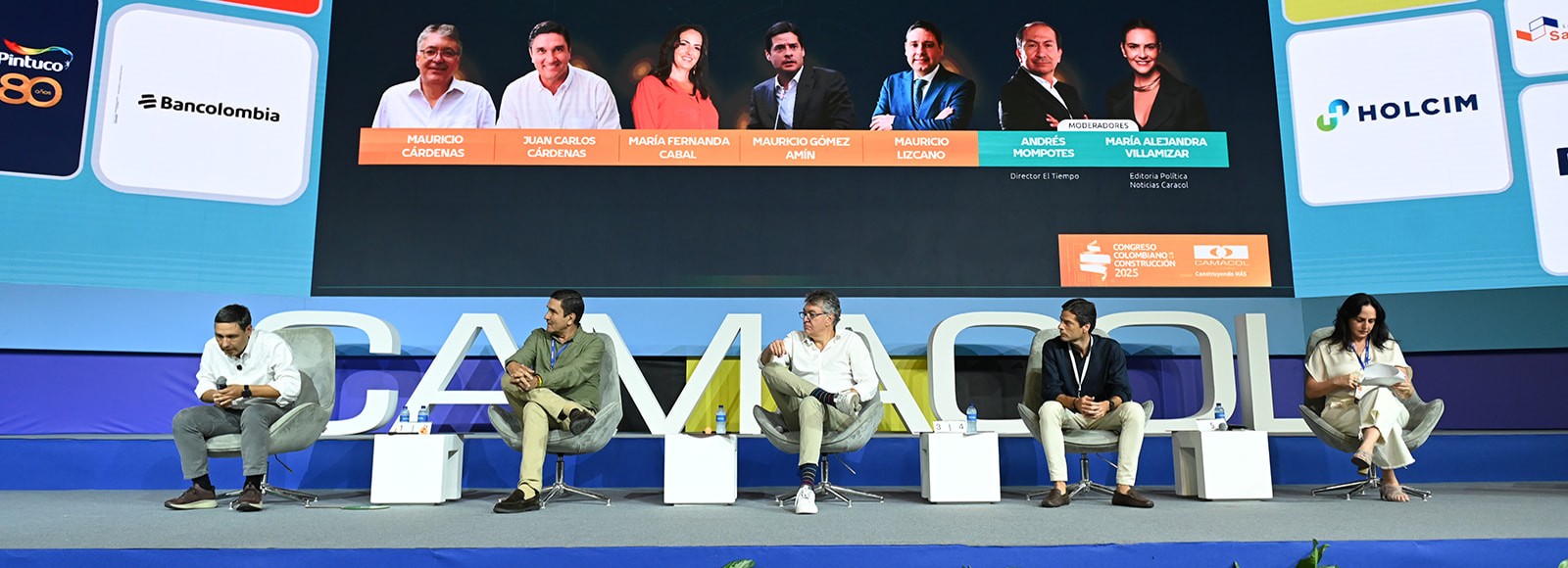 Precandidatos expusieron sus propuestas en el Congreso de Camacol