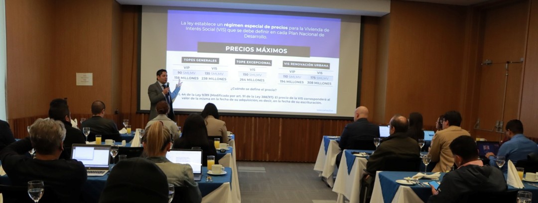 Presidente Guillermo Herrera advierte sobre riesgos jurídicos y de acceso la vivienda por control de precios