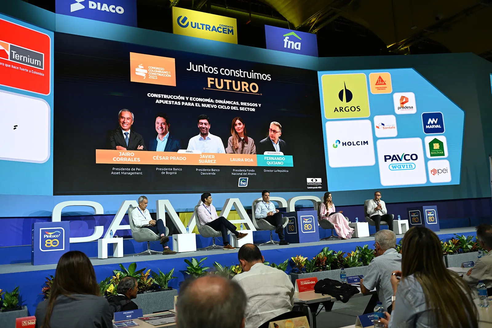 Propuestas de Camacol fueron analizadas por líderes del sector financiero en el congreso de la construcción