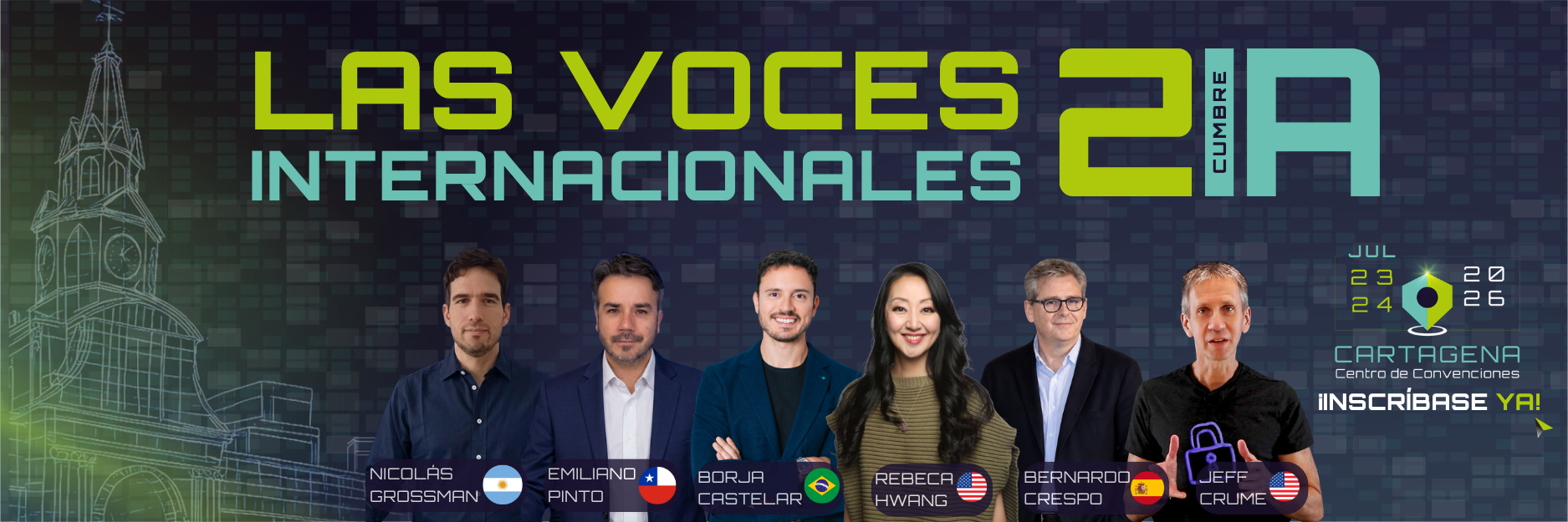 Las voces internacionales de la cumbre