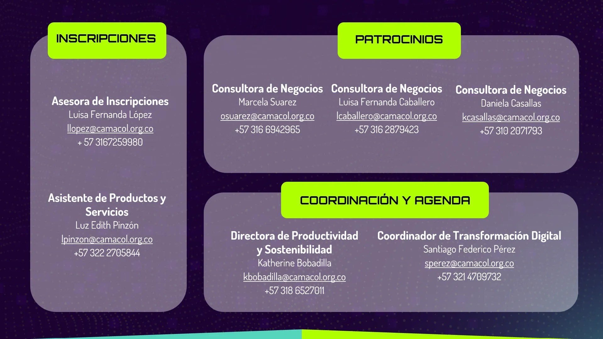 contacto CIA