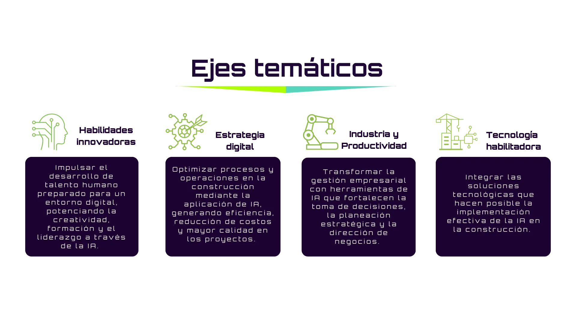 Ejes tematicos