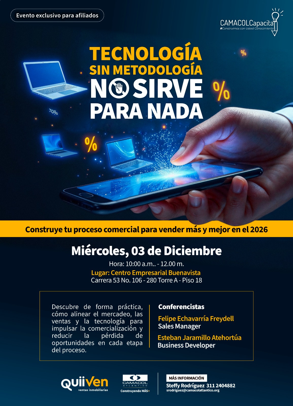 Tecnología sin metodología no sirve