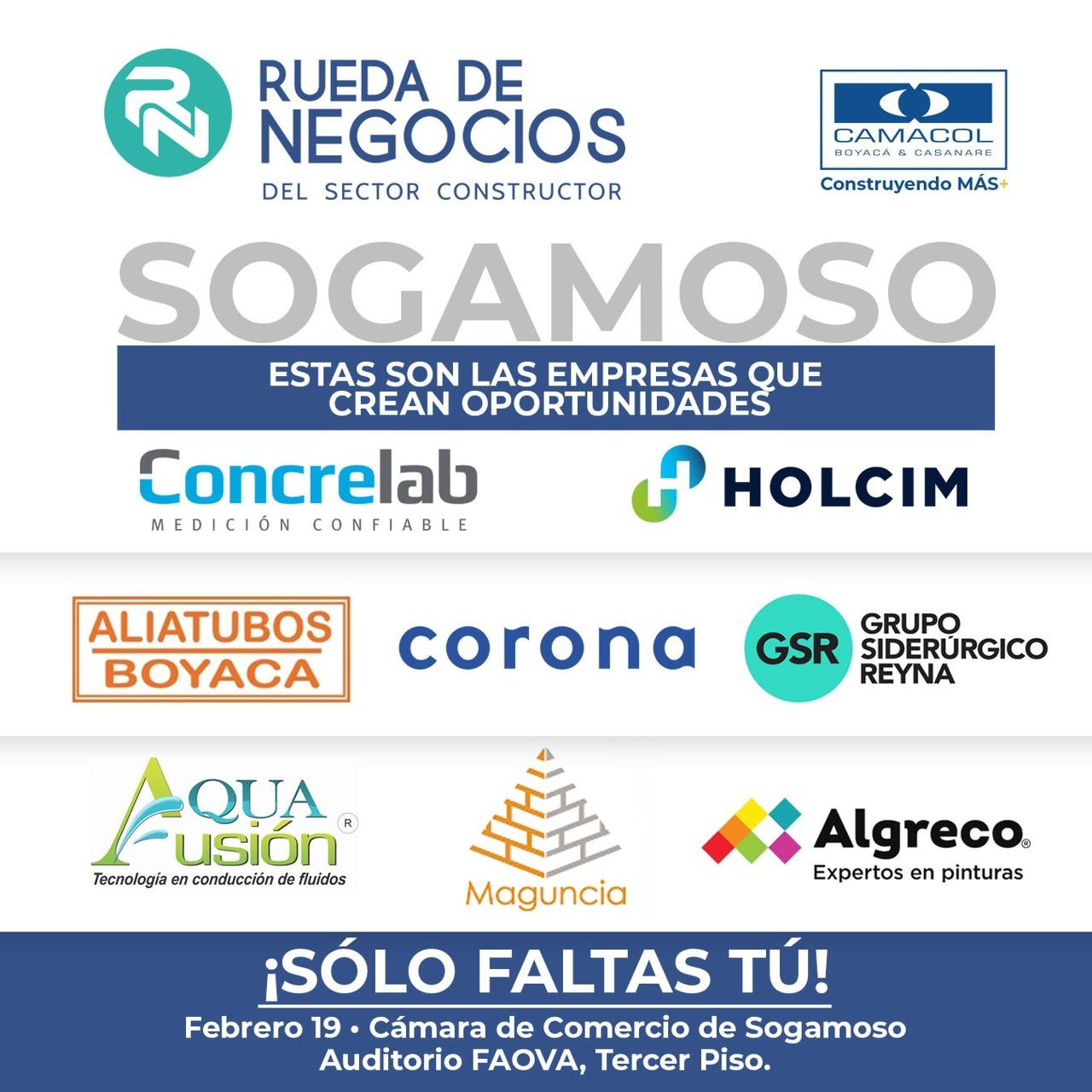 Rueda de Negocios del Sector Constructor.