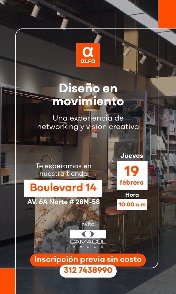 Diseño en movimiento: una experiencia de networking y visión creativa.