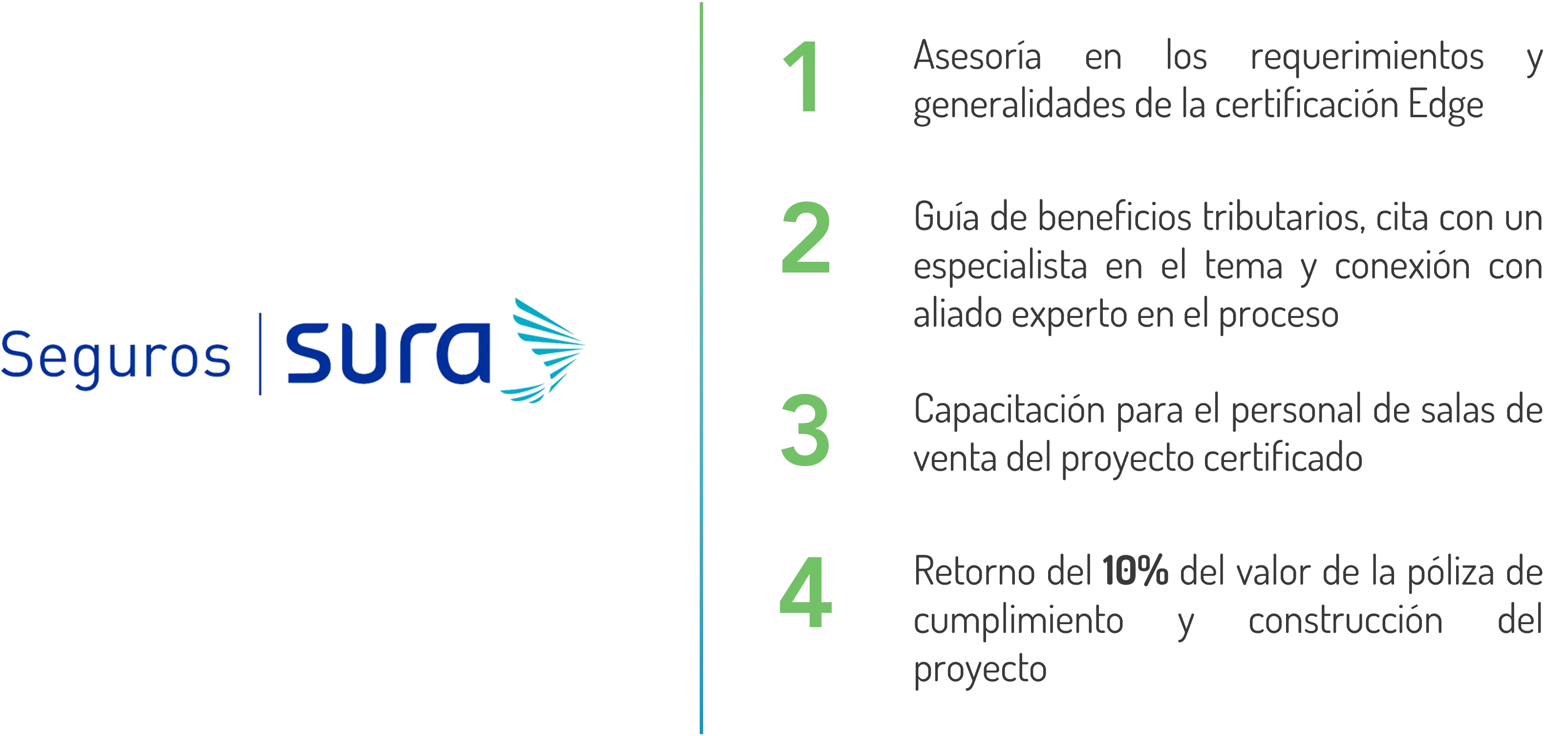 Beneficios para constructores