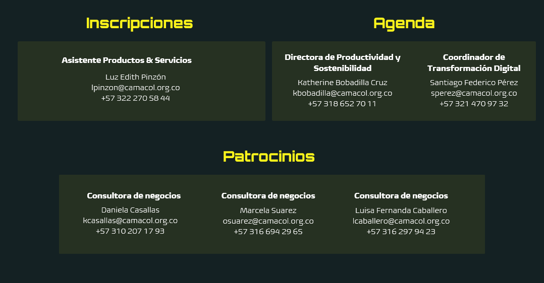 contactos IA