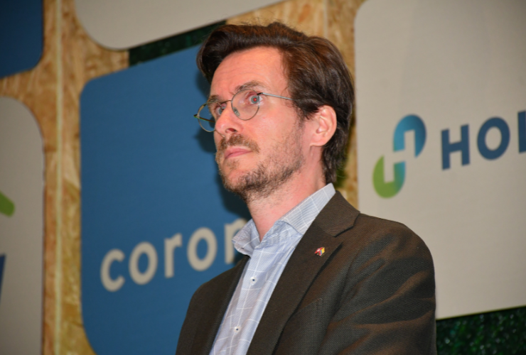 Julien Robert, del programa de cooperación SECO