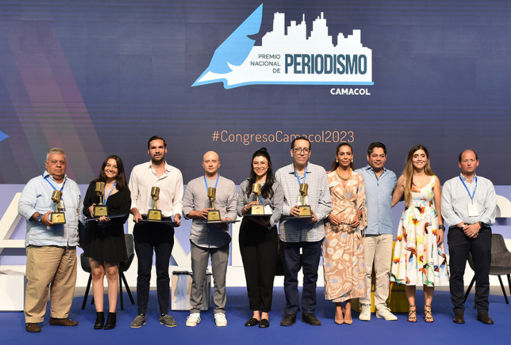 Ganadores Premio Nacional de Periodismo Camacol 2023 