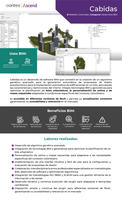 Ganador Desarrollos BIM - Contex Constructora y Ascend Group