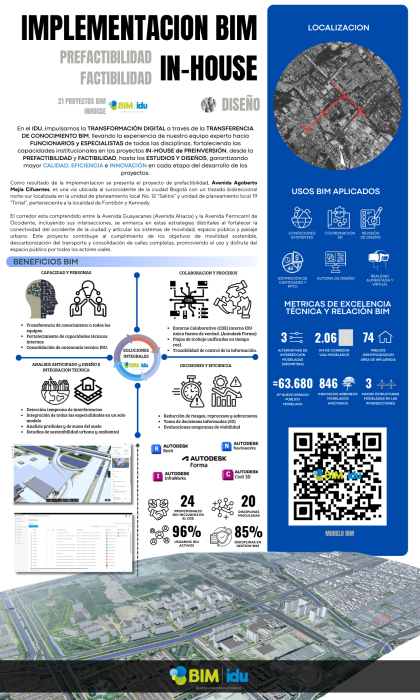 Ganador Diseño Infraestructura y Otros - IDU