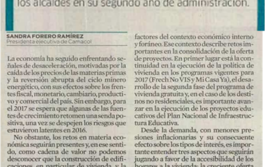 2017, año de oportunidades y retos