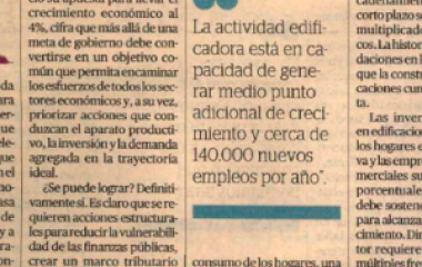 A propósito del 4 por ciento de crecimiento