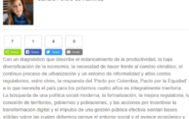 Urbanización formal en el PND