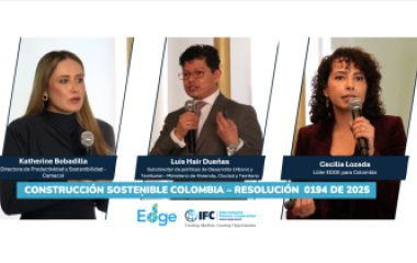 Colombia consolida un nuevo estándar de construcción sostenibleColombia consolida un nuevo estándar de construcción sostenible