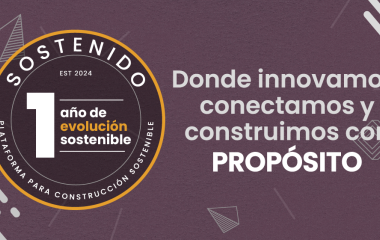 Logo sostenido 1 aniversario