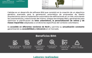 Ganador Desarrollos BIM - Contex Constructora y Ascend Group