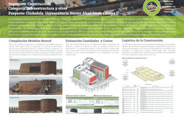 Ganador Construcción Infraestructura y Otros - Universidad de Antioquia