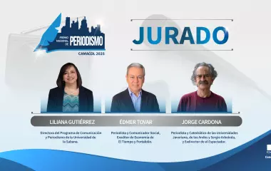 Jurado premio de periodismo Camacol
