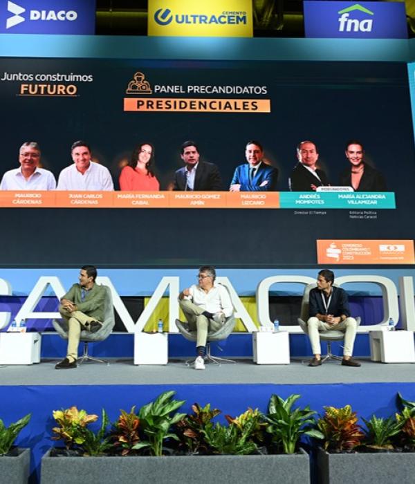 Precandidatos expusieron sus propuestas en el Congreso de Camacol