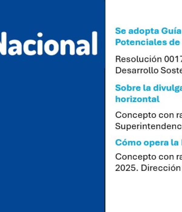 Informe Jurídico de la semana: disposiciones ambientales, propiedad horizontal y sector energético.