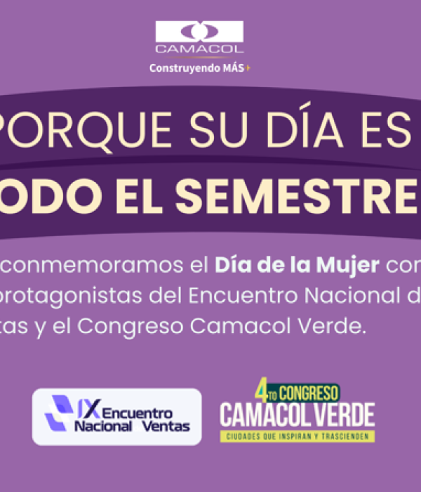 Mujeres, protagonistas, eventos 2026!