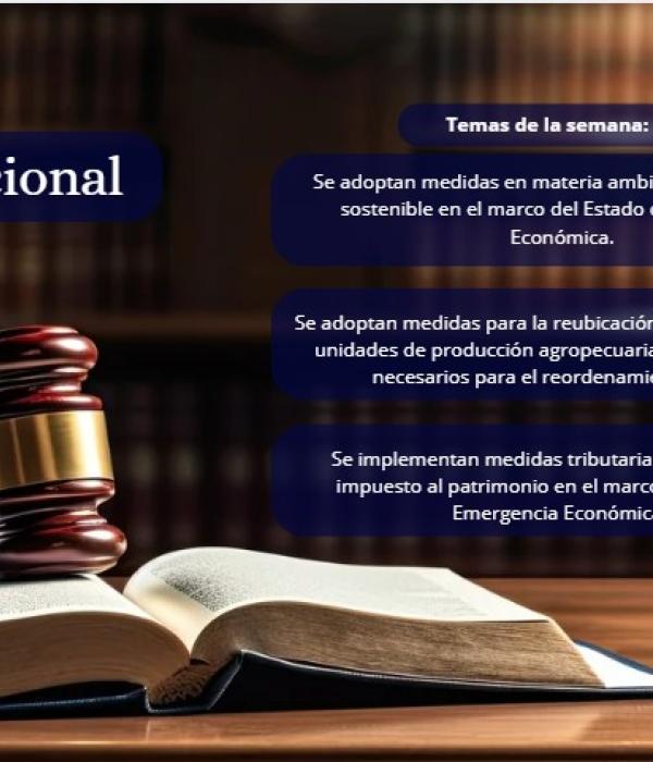 Informe Jurídico 1019 - 2 al 8 de marzo de 2026