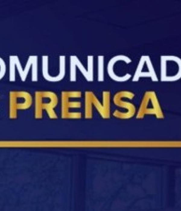 Comunicado prensa