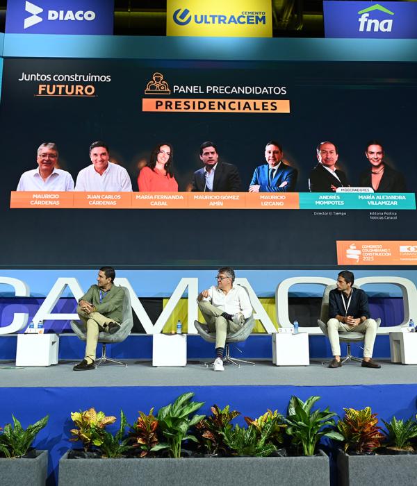 Precandidatos a la presidencia expusieron sus propuestas en el congreso de Camacol 