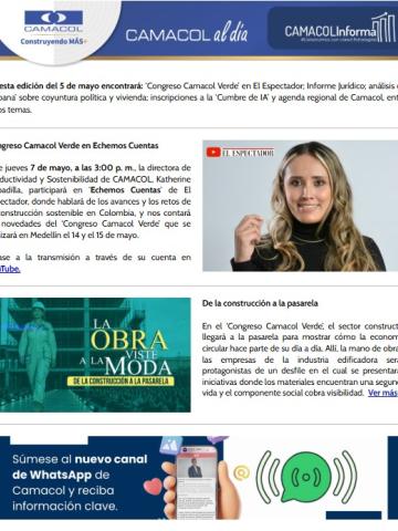 Newsletter Mayo 5