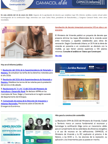 Newsletter Enero 26