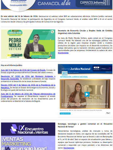 Newsletter Febrero 16