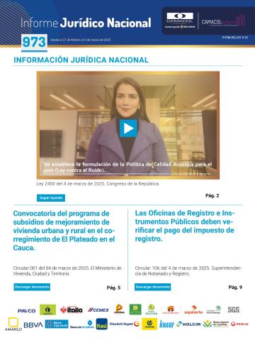 Informe Jurídico 973