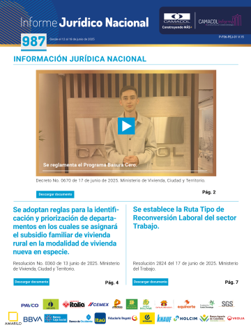 Informe Jurídico 987