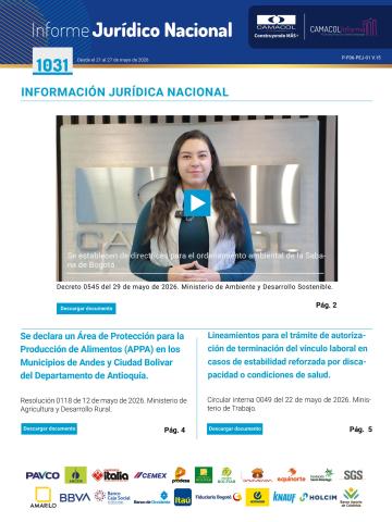 Informe Jurídico 1031