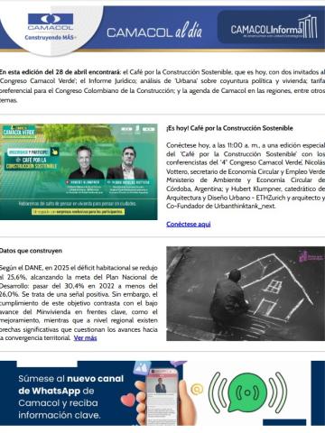 Newsletter Abril 28