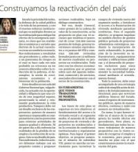 Construyamos la reactivación del país