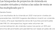 Vivienda en 2022: más inversión, más empleo y más regiones